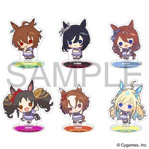 ウマ娘 プリティーダービー ミニアクリルスタンドコレクション Vol.6 (6個セット) (キャラクターグッズ)