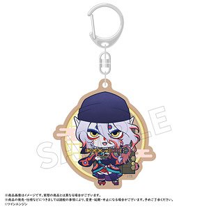 [Mononoke Movie: Karakasa] Wooden Key Ring C (Anime Toy)