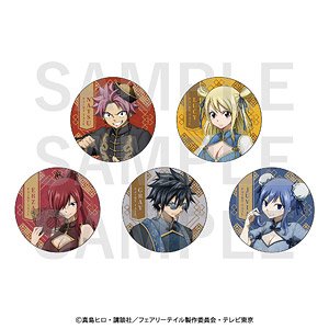 FAIRY TAIL トレーディング缶バッジ (5個セット) (キャラクターグッズ)