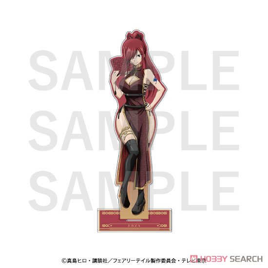 Fairy Tail Big Acrylic Stand Erza Scarlet (Anime Toy) 商品画像1