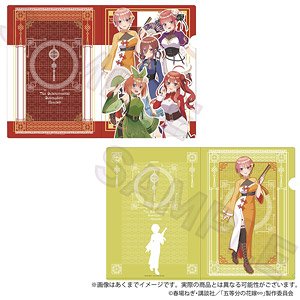 五等分の花嫁∽ クリアファイルセット 中華ロリータver. 中野一花 (キャラクターグッズ)