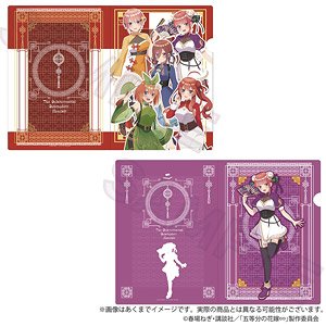 五等分の花嫁∽ クリアファイルセット 中華ロリータver. 中野二乃 (キャラクターグッズ)