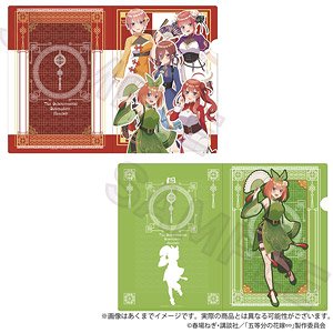 The Quintessential Quintuplets Specials Clear File Set Chinese Lolita Ver. Yotsuba Nakano (Anime Toy)