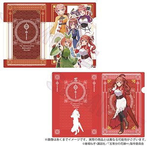 五等分の花嫁∽ クリアファイルセット 中華ロリータver. 中野五月 (キャラクターグッズ)