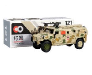 マウンシ3代 装甲車 カムフラージュ デザートイエロー (ミニカー)