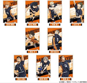 Art Panel Collection Haikyu!! The Dumpster Battle Vol.2 Karasuno High School (Set of 9) (Anime Toy)