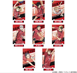 Art Panel Collection Haikyu!! The Dumpster Battle Vol.2 Nekoma High School (Set of 8) (Anime Toy)