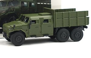 マウンシ3代 6X6 運送車 グリーン (ミニカー)