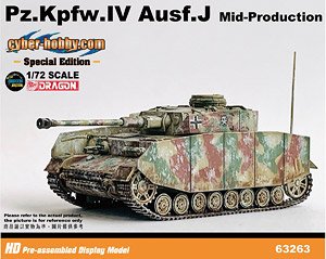 WW.II ドイツ軍 IV号戦車J型 中期生産型 第15装甲擲弾兵師団 第115戦車大隊 ベルギー 1944 完成品 冬季迷彩特別仕様 (完成品AFV)