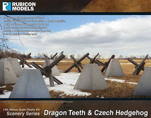 Dragon Teeth & Czech Hedgehog (Plastic model)