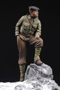 French Mountain Trooper (WW II) (Plastic model)