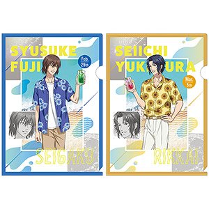The New Prince of Tennis Clear File Set Syusuke Fuji & Seiichi Yukimura (Anime Toy)