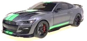Ford Mustang GT500 2020 (Gray) (Diecast Car)