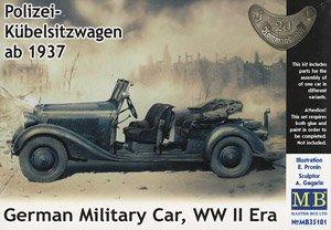 German Military Car, Type 170V, Open car 1937 (Plastic model)