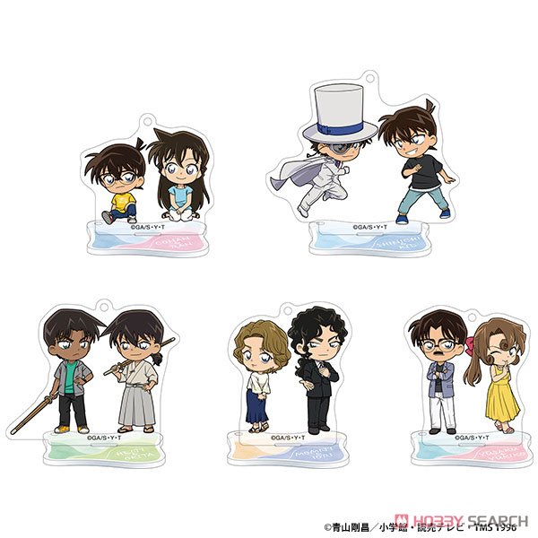 名探偵コナン スタンド付きアクリルキーホルダーコレクション (5個セット) (キャラクターグッズ) 商品画像2
