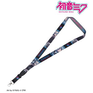 Hatsune Miku KANGOL(R) Collabo [Especially Illustrated] Vol.1 Hatsune Miku Art by Kayahara Neck Strap (Anime Toy)
