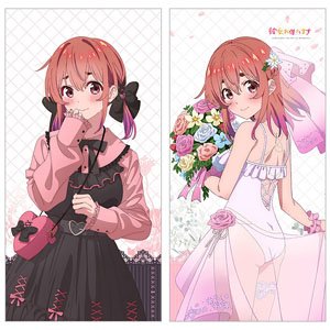 Rent-A-Girlfriend [Especially Illustrated] Long Cushion Cover (Sumi Sakurasawa / Gothic Style Date Clothes) (Anime Toy)