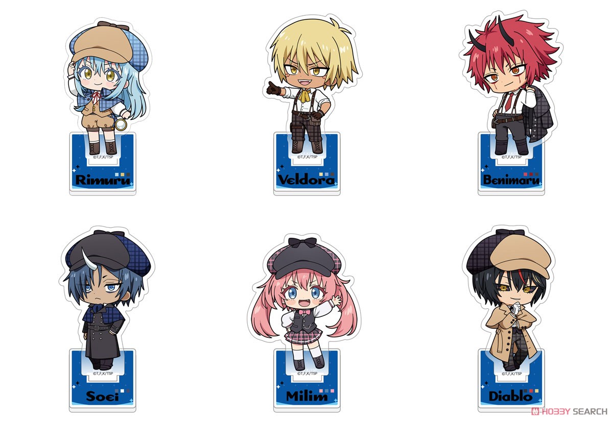 That Time I Got Reincarnated as a Slime Mini Chara Acrylic Stand (Milim / Detective Costume) (Anime Toy) その他の画像1