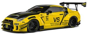 Nissan GT-R (R35) LB WORKS ボディキット 2.0 2020 (イエロー) (ミニカー)