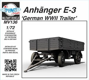 German WWII Trailer (Plastic model)