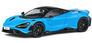 マクラーレン 765LT 2020 (ブルー) (ミニカー)
