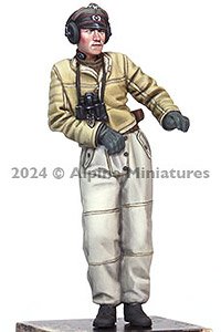 German Panzer Commander (Plastic model)