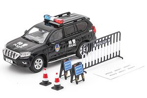 Toyota Land Cruiser Prado 150 S.W.A.T version ブラック (ミニカー)