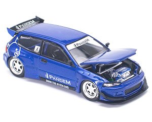 PANDEM CIVIC EG6 v1.5 METALLIC BLUE (Diecast Car)