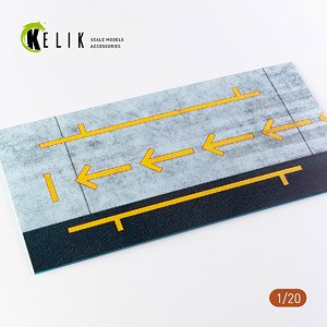 F1 PITSTOP TYPE 2 BASE - ACRYLIC 3mm (180 x 357mm) (Plastic model)