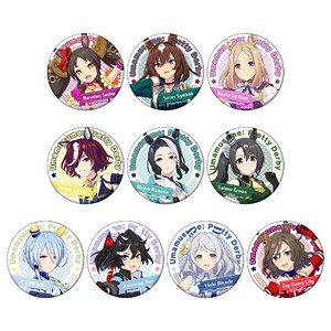 Uma Musume Pretty Derby Chara Badge Collection Vol.9 (Set of 10) (Anime Toy)