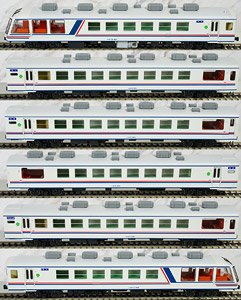 1/80(HO) `Yasuragi` Six Car Train Only Set, Special Finished Product (6-Car Set) (Pre-colored Completed) (Model Train)