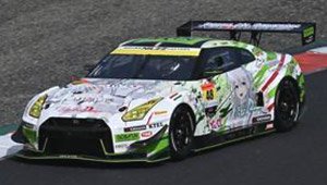 Datsumou K`s Frontier GO & FUN Neko Neko GT-R No.48 NILZZ RACING GT300 SUPER GT 2024 T.Ida - Y.Shibata - T.Sanada (Diecast Car)