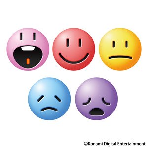 Power Pros Condition Icon Chara Badge Collection (Set of 5) (Anime Toy)