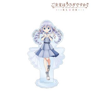 Is the Order a Rabbit? Bloom [Especially Illustrated] Chino Idle School Uniform Ver. Extra Large Acrylic Stand (Anime Toy)