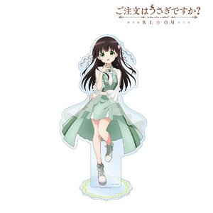 Is the Order a Rabbit? Bloom [Especially Illustrated] Chiya Idle School Uniform Ver. Extra Large Acrylic Stand (Anime Toy)