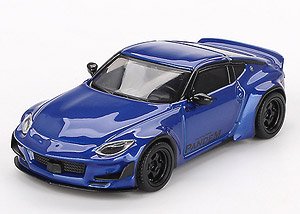 Pandem Nissan Z セイランブルー (右ハンドル) (ミニカー)