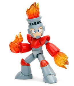 Mega Man Fire Man Action Figure (Completed)