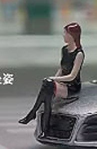 黒いスカートの女性 (ミニカー)