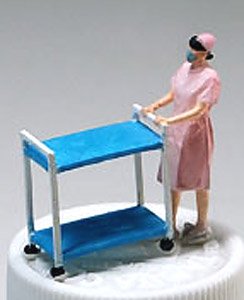 pink nurse nurse cart (Diecast Car)