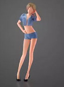 Racing Girl - Blue (Diecast Car)