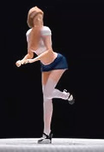 ソファ美人～白い服 (ミニカー)