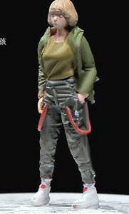 camouflage women (Diecast Car)