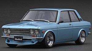 Datsun Bluebird (510) Light Blue Metallic (ミニカー)