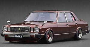 Toyota MarkII Sedan Grande (MX41) Brown Metallic (ミニカー)