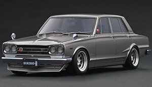 Nissan Skyline 2000 GT-R (PGC10) Silver (ミニカー)