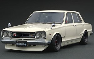 Nissan Skyline 2000 GT-R (PGC10) White (ミニカー)