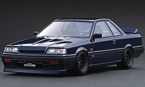 Nissan Skyline GTS-R (R31) Blue Black (Diecast Car)