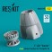 F-14D `TOMCAT` CLOSE EXHAUST NOZZLES (for Trumpeter) (3D Printed) (Plastic model) その他の画像2 Thumbnail