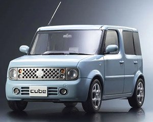 Nissan CUBE (Air Blue) (Diecast Car)