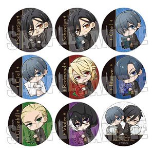 黒執事 -寄宿学校編- トレーディング缶バッジ ぎゅぎゅっと (9個セット) (キャラクターグッズ)